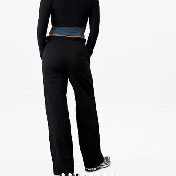 Athlete Trekkie Black Wide Leg Cargo pant - Picture 1 of 7